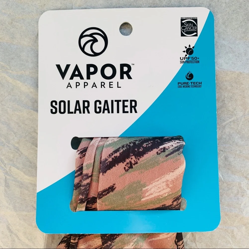 VAPOR Solar Camo Protector Reusable Gaiter Mask